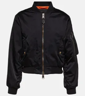 Balenciaga Shrunk cropped bomber jacket