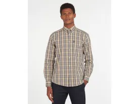 Barbour Tartan 17 Tailored Buttondown Collar Shirt In Dress Tartan