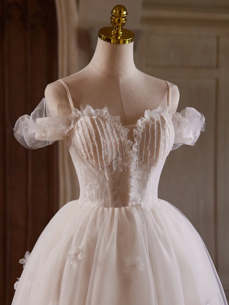 Beading Off-the-shoulder Chic Ball Gown Homecoming Dresses