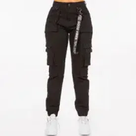 Black Cargo Pants