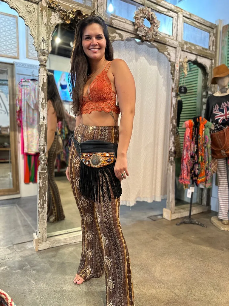 Boho Printed Bell Bottoms