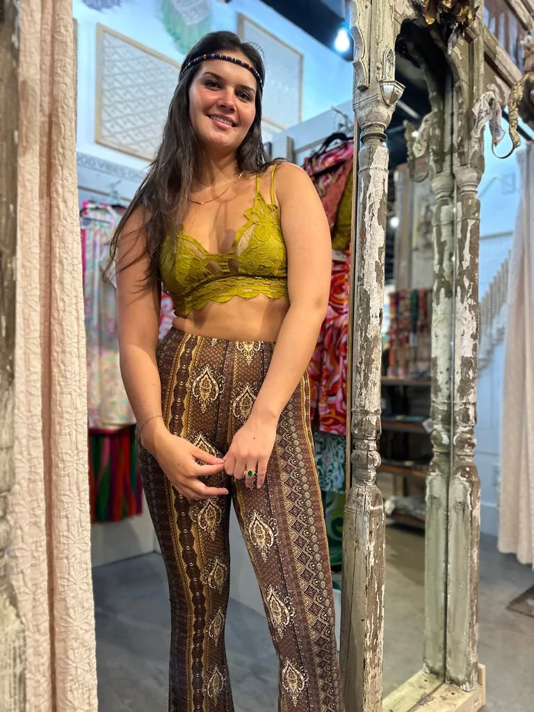 Boho Printed Bell Bottoms