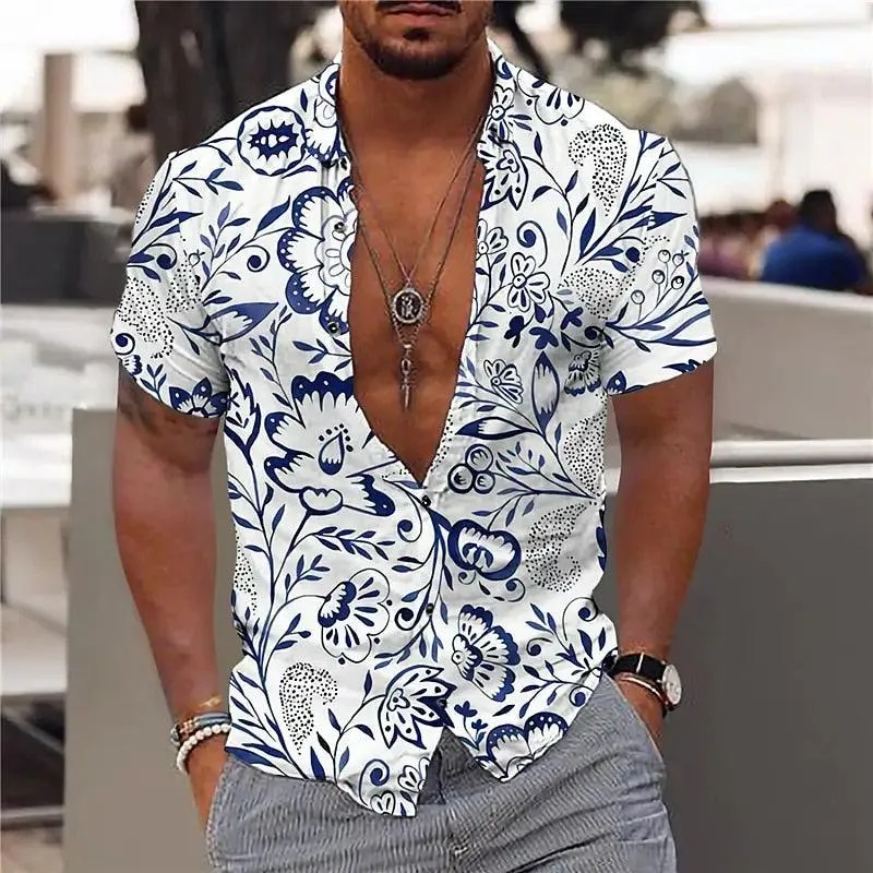 Boho Tropical Pattern Shirts