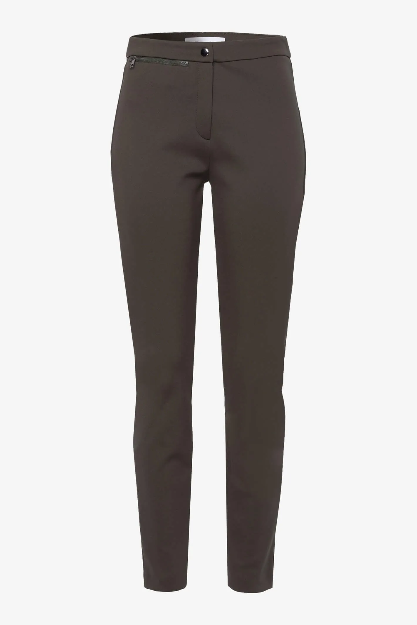 Brax 75-5354 32 Dark Olive Lou Slim Fit Trousers