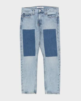 Calvin Klein Two-Tone Light / Dark Wash Jeans - W34 L30