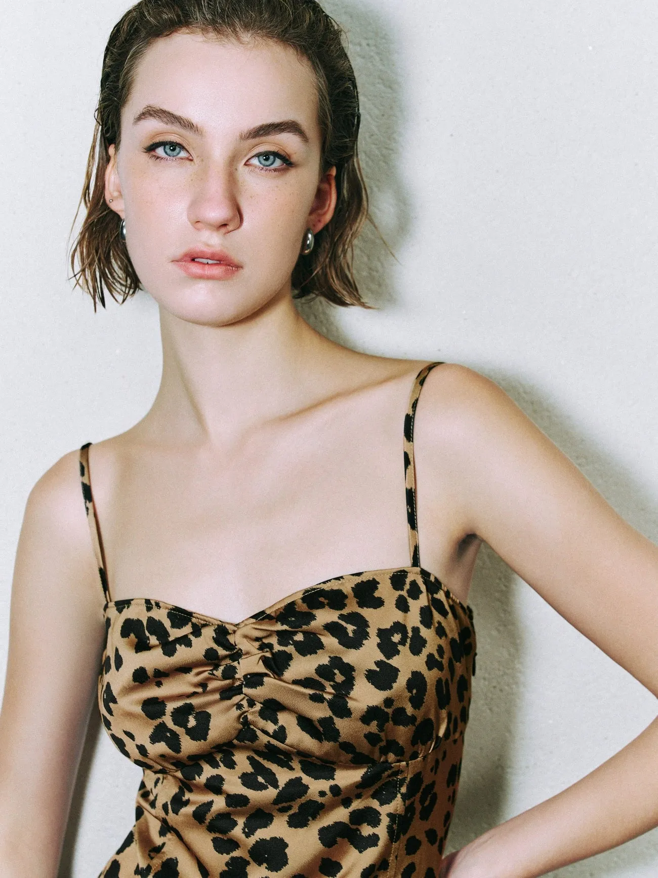 Cami Leopard A-Line Dresses