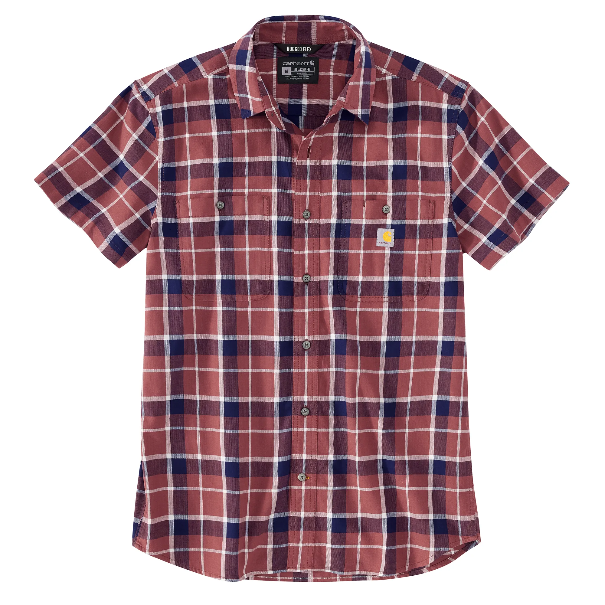 CARHARTT RUGGED FLEX RELAXED FIT RELAXED FIT LIGHTWEIGHT SHORT-SLEEVE SHIRT 106139