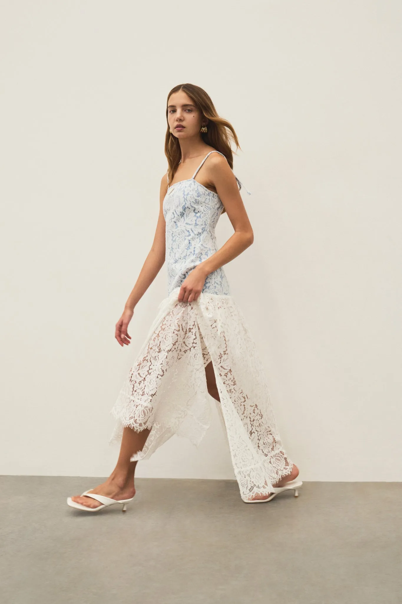Clover Panelled Maxi Dress