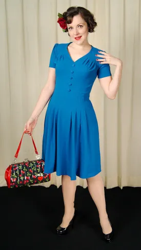 Cobalt 1940s Moira Dress