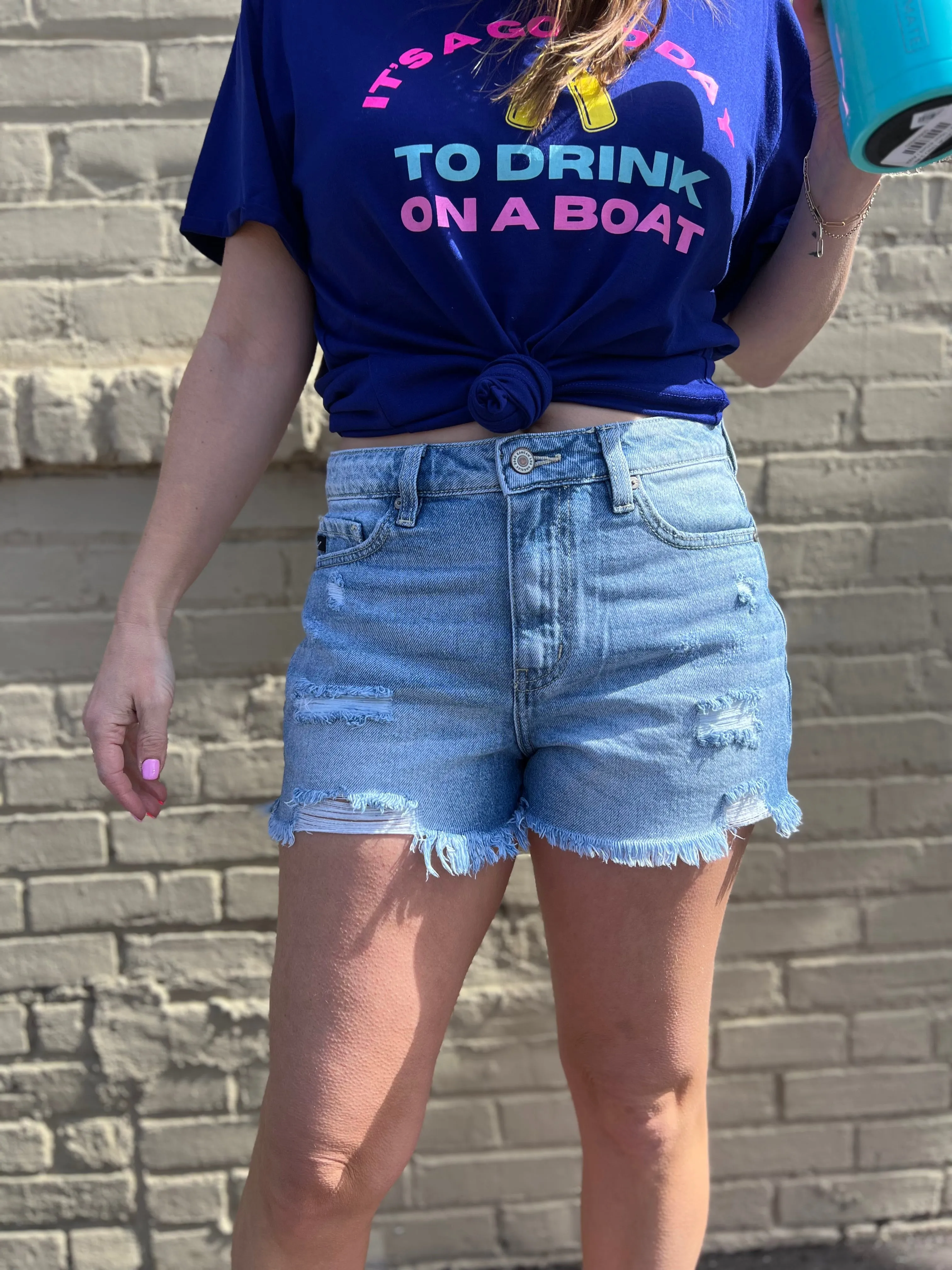 Drink On A Boat Graphic Tee
