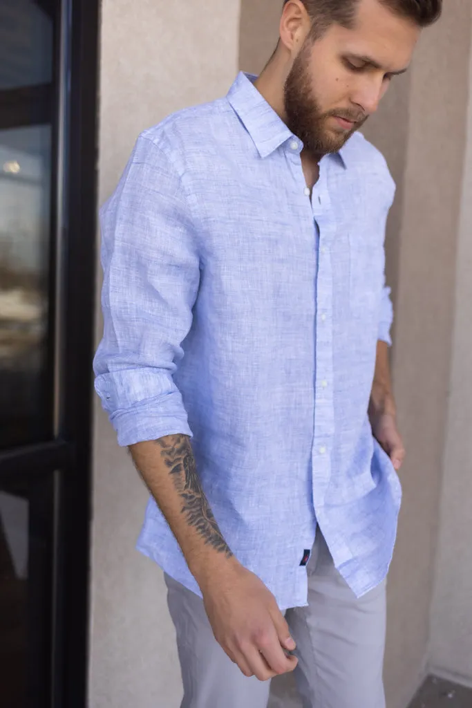 Faherty Linen Laguna Shirt