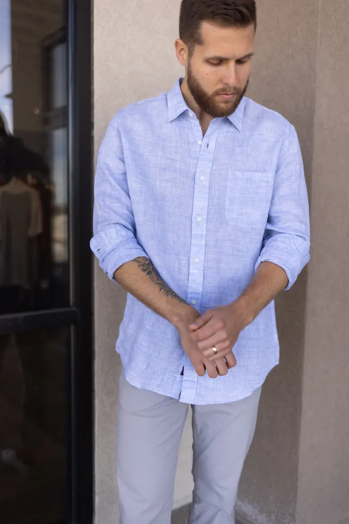 Faherty Linen Laguna Shirt