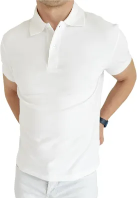 Family Nation Polo Shirts for Men - Short Sleeve T-Shirt - Mens Cotton Polo Shirt - Pique T-Shirts