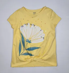Flower Tie-Front Tee