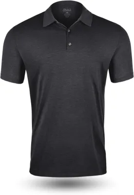 Fresh Clean Threads Mens Polo Shirts - Pre Shrunk Soft Fitted Premium Classic Shirt - Men's Polos Cotton Poly T-Shirt Blend