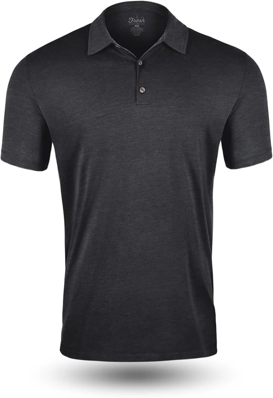 Fresh Clean Threads Mens Polo Shirts - Pre Shrunk Soft Fitted Premium Classic Shirt - Men's Polos Cotton Poly T-Shirt Blend