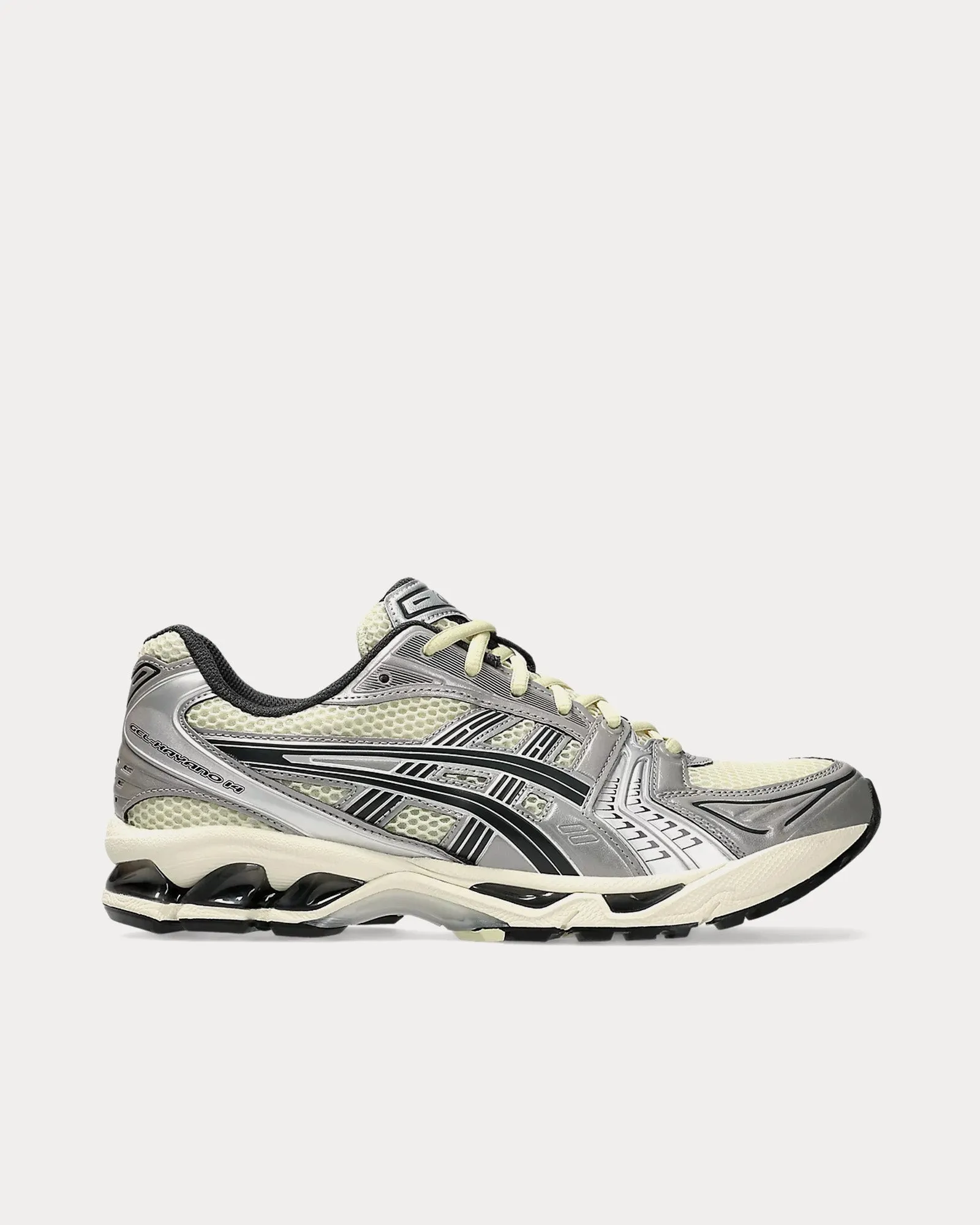Gel-Kayano 14 Oyster White / Steeple Grey Low Top Sneakers