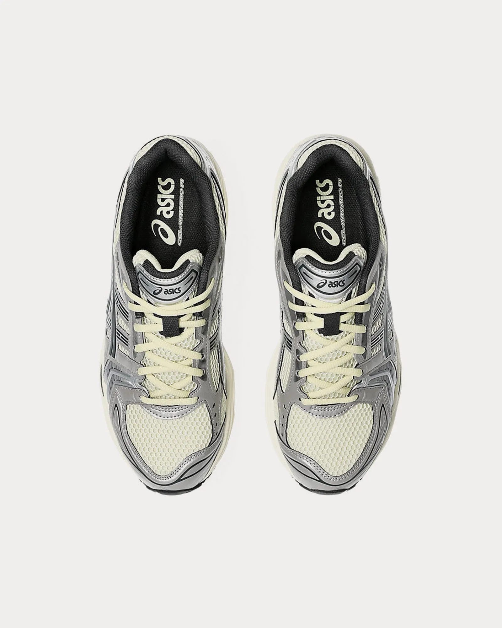 Gel-Kayano 14 Oyster White / Steeple Grey Low Top Sneakers