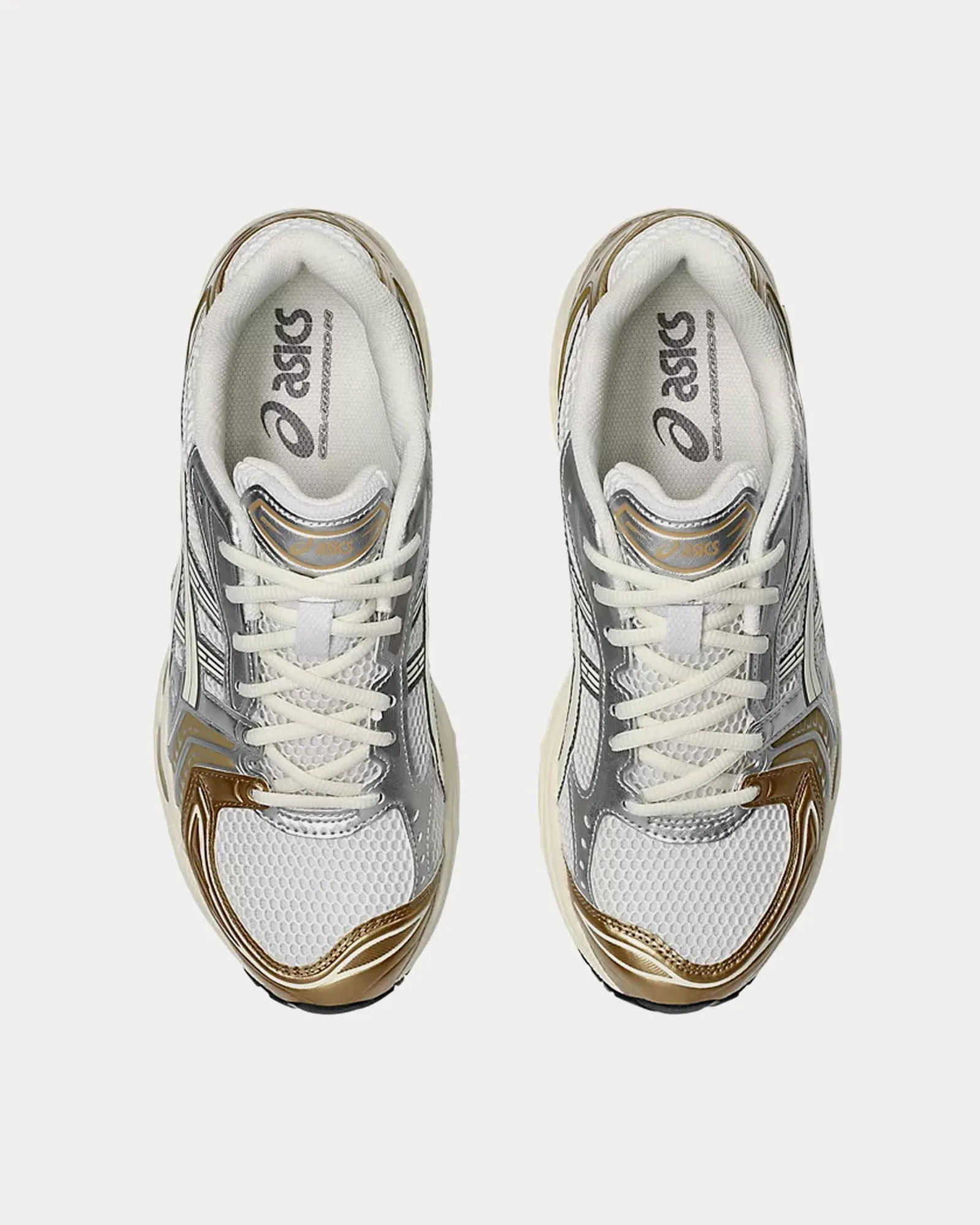 Gel-Kayano 14 White / Cream Low Top Sneakers