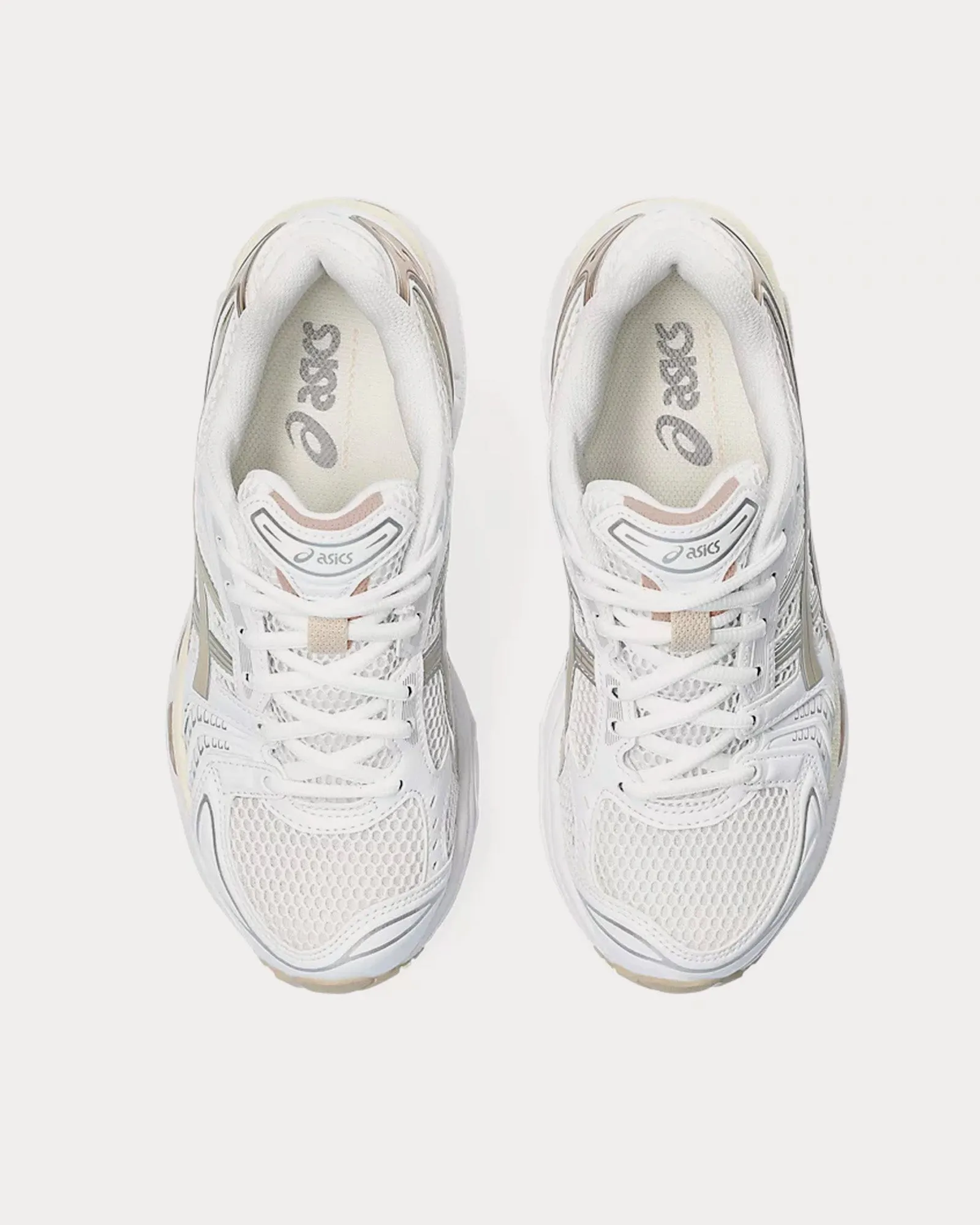 Gel-Kayano 14 White / Simply Taupe Low Top Sneakers