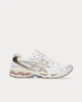 Gel-Kayano 14 White / Simply Taupe Low Top Sneakers
