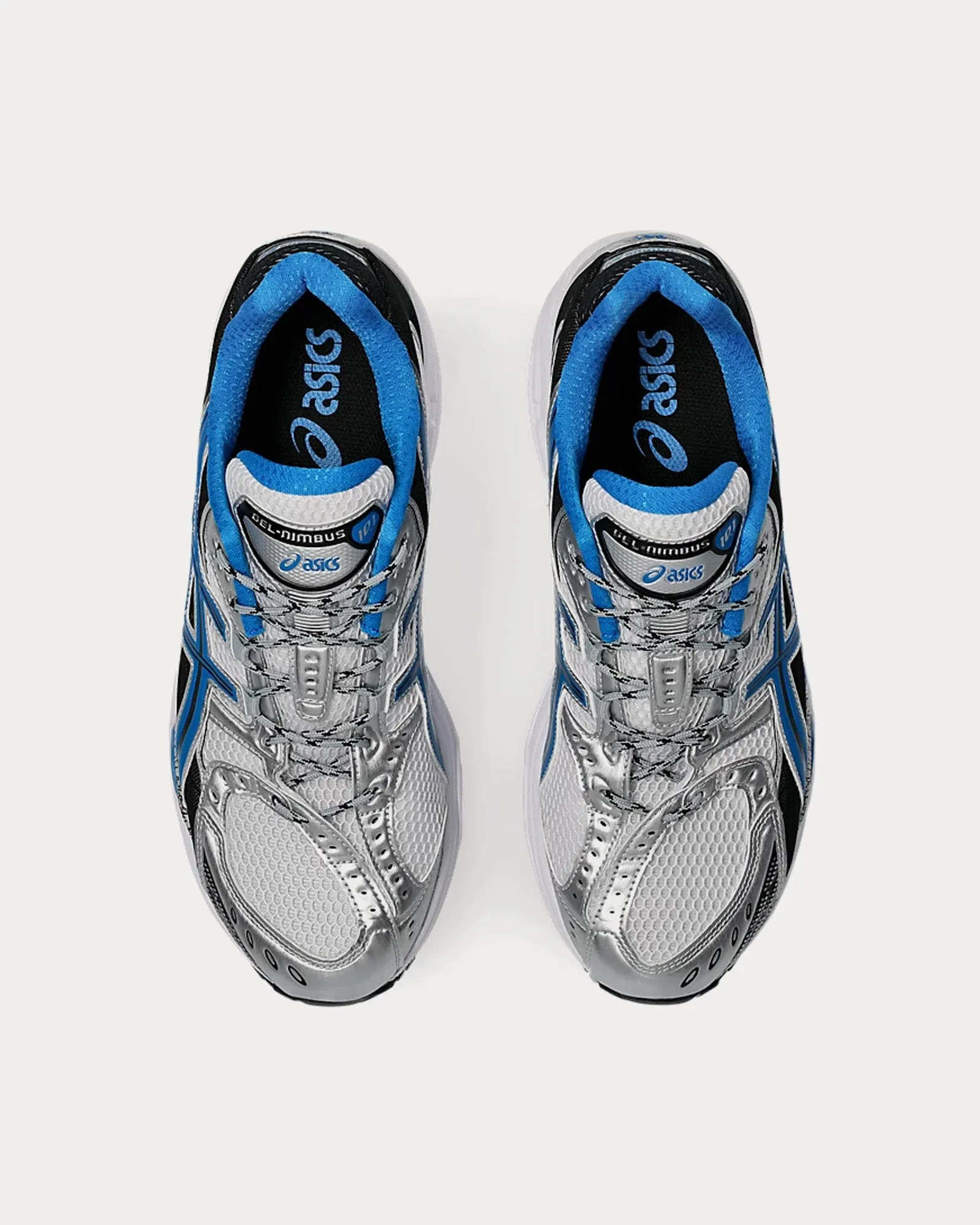 Gel-Nimbus 10.1 White / Directoire Blue Low Top Sneakers