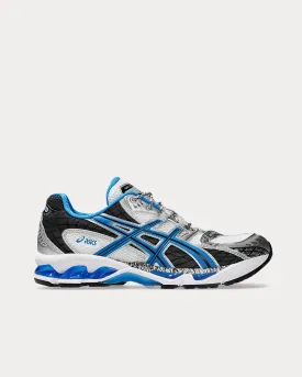 Gel-Nimbus 10.1 White / Directoire Blue Low Top Sneakers