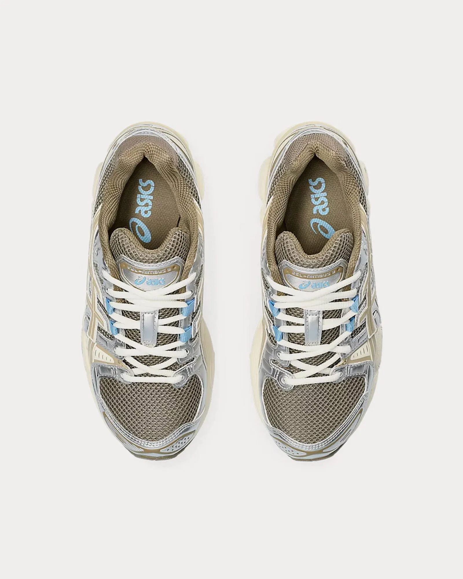 Gel-Nimbus 9 Pepper / Wood Crepe Low Top Sneakers