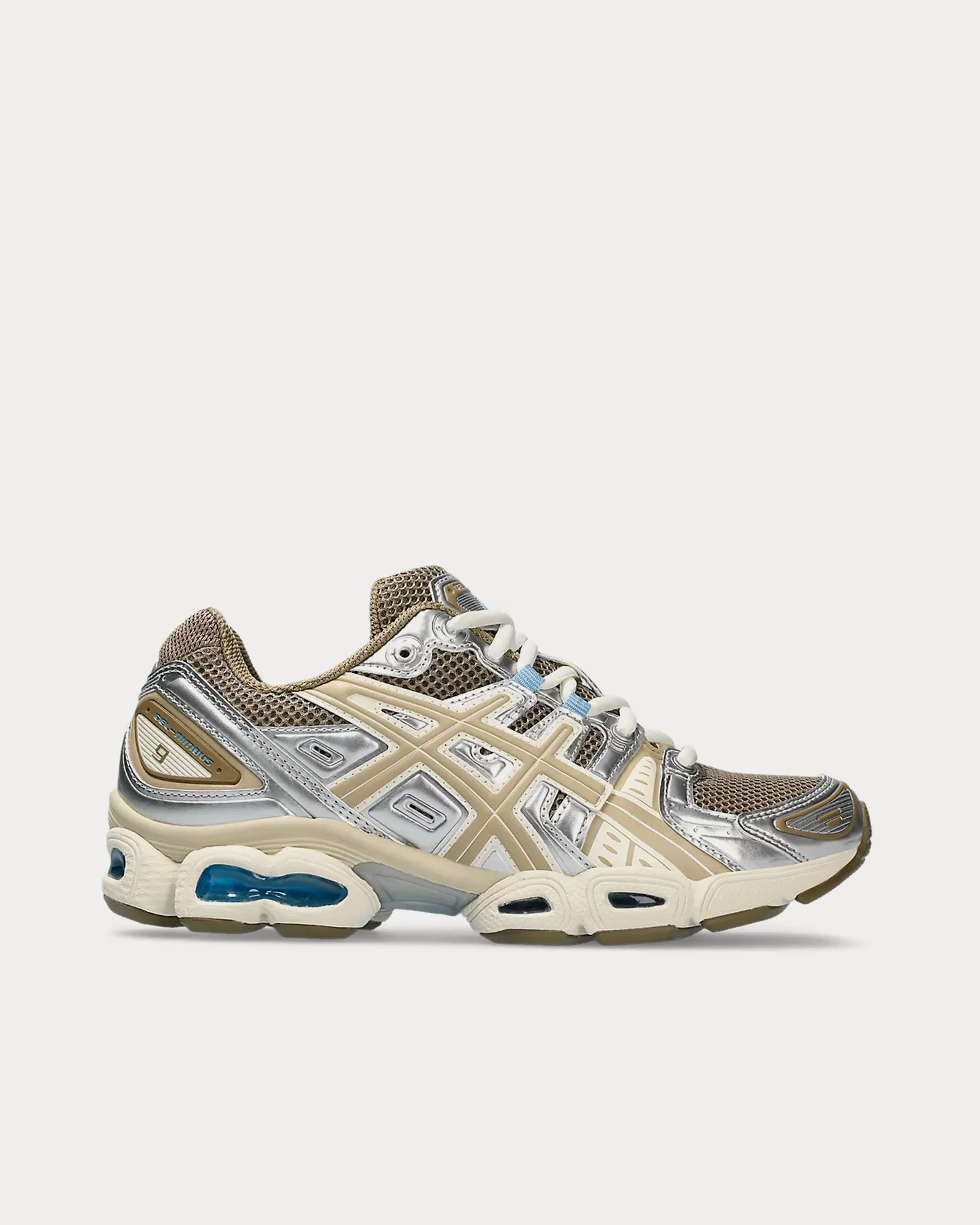 Gel-Nimbus 9 Pepper / Wood Crepe Low Top Sneakers