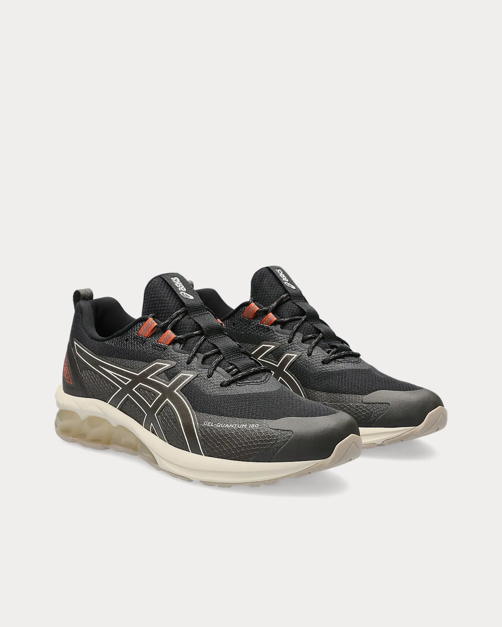 Gel-Quantum 180 VII Utility Black / Simply Taupe Low Top Sneakers