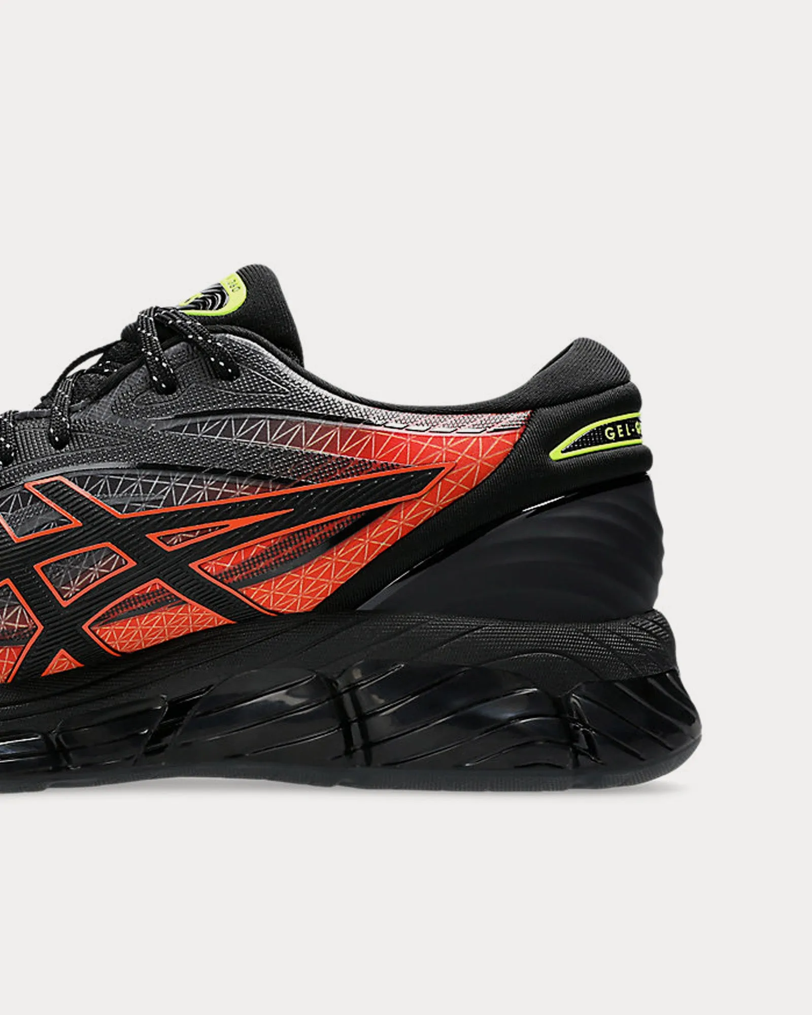Gel-Quantum 360 VIII 'City of Light' Black / Fiery Red Low Top Sneakers