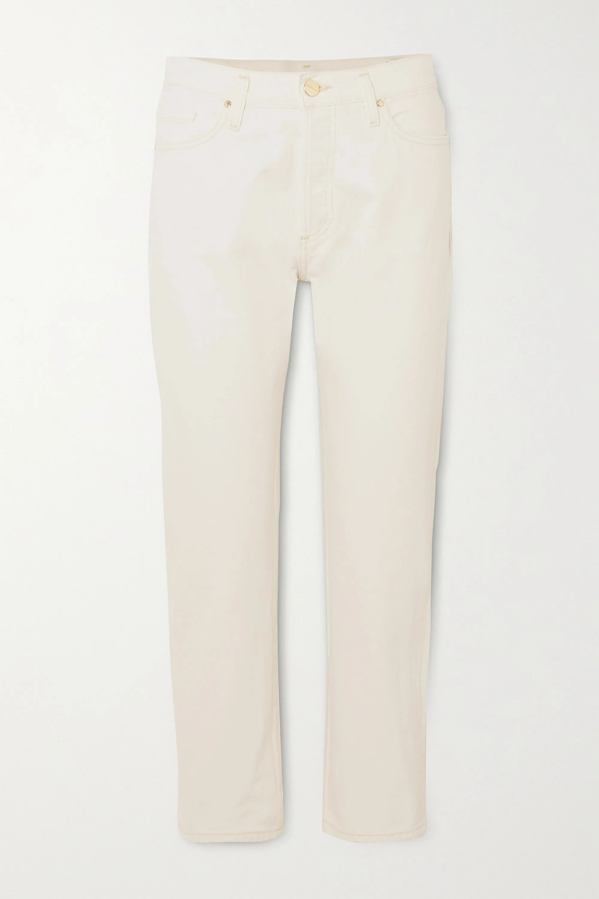 HUSH ECRU SKINNY PANTS TROUSERS SIZE UK 12 ladies