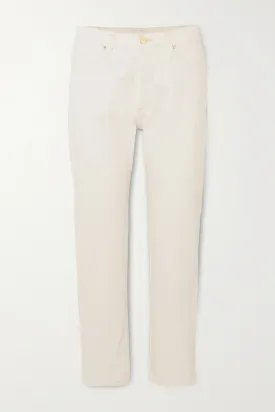 HUSH ECRU SKINNY PANTS TROUSERS SIZE UK 12 ladies