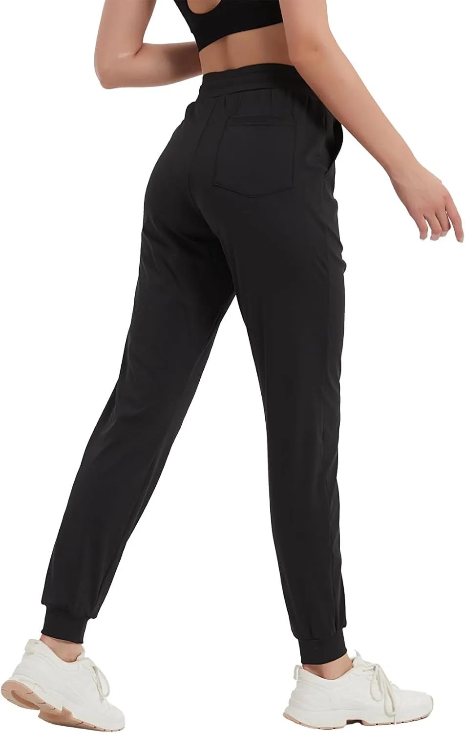 Idtswch 30"/32"/34"/36" Long Inseam Women Tall Sweatpants Extra Long Joggers Zipper Pockets Track Athletic Pants for Running