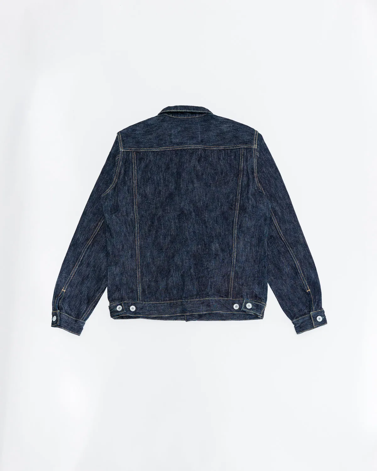 IHSH-526J-SLB - 16oz Slubby Selvedge Denim Type III Jacket - Indigo
