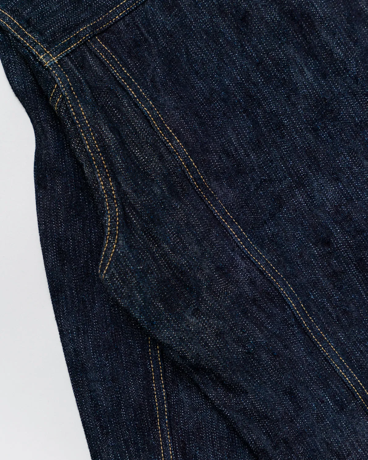 IHSH-526J-SLB - 16oz Slubby Selvedge Denim Type III Jacket - Indigo