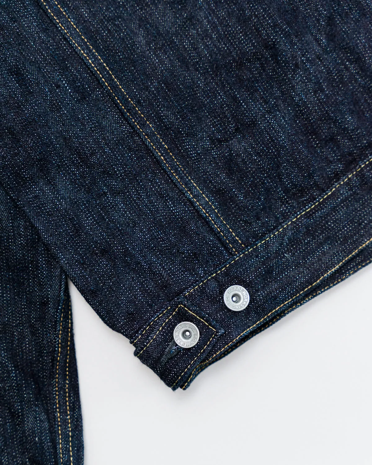 IHSH-526J-SLB - 16oz Slubby Selvedge Denim Type III Jacket - Indigo