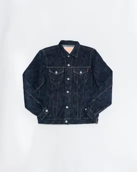 IHSH-526J-SLB - 16oz Slubby Selvedge Denim Type III Jacket - Indigo