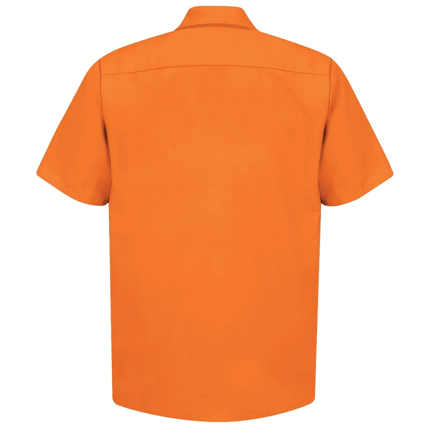 Industrial Work Shirt Short Sleeve - Orange
