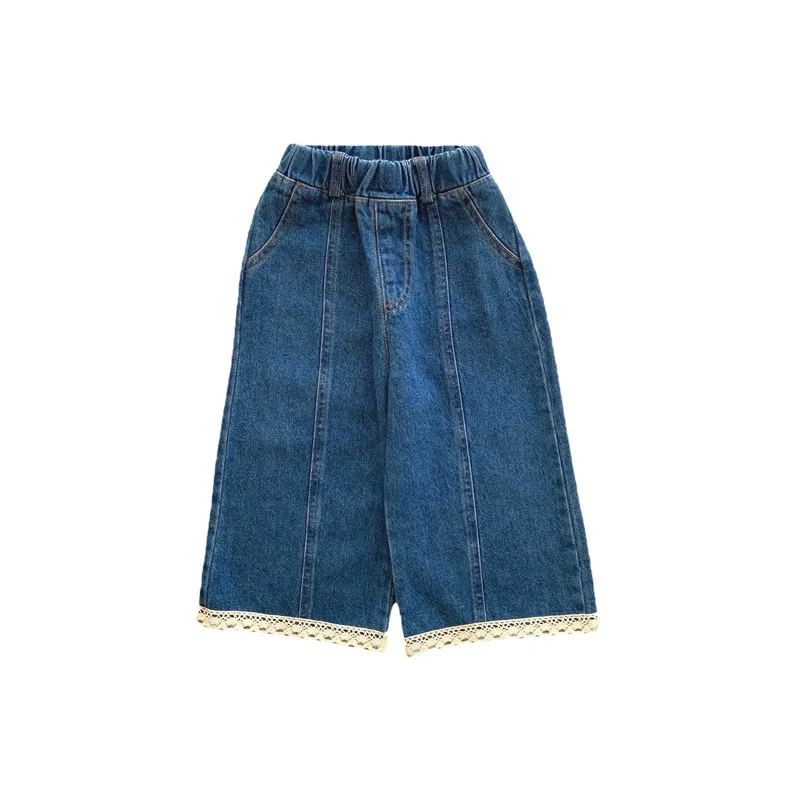 Lace Bottom Jeans