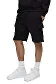 Men Loose Fit Mid Length Cargo Shorts