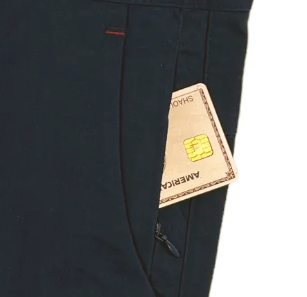 Men's cotton stretch Chino Shorts, Black