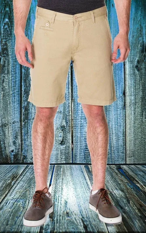 Men's Khaki Chino Short | BespokeBrothers®