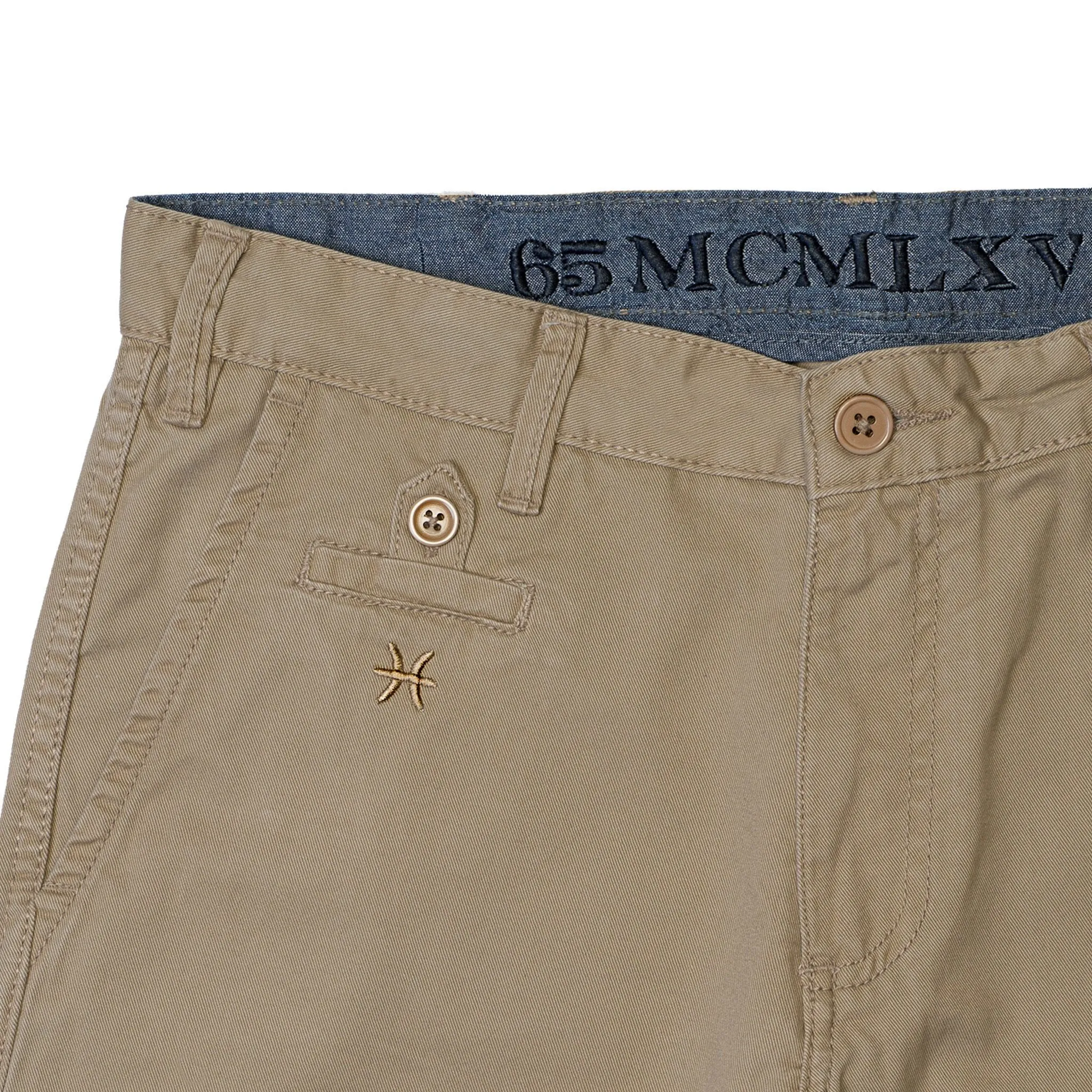 Men's Khaki Chino Short | BespokeBrothers®
