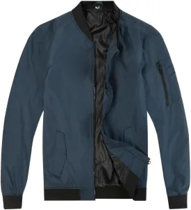 Mywu Mens Bomber Jacket Slim Fit Casual Windproof Lightweight Jackets