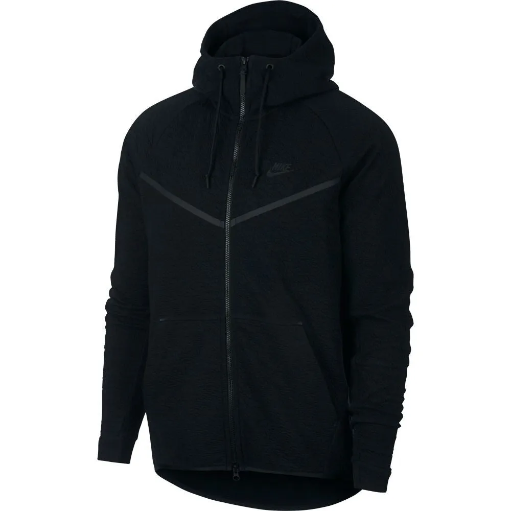 Nike Tech Fleece Icon Textured Windrunner Men's Jacket Black 929121-010