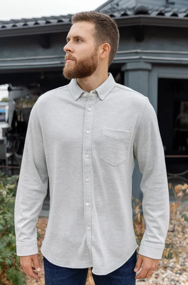 Rails Berkley Shirt, Light Grey