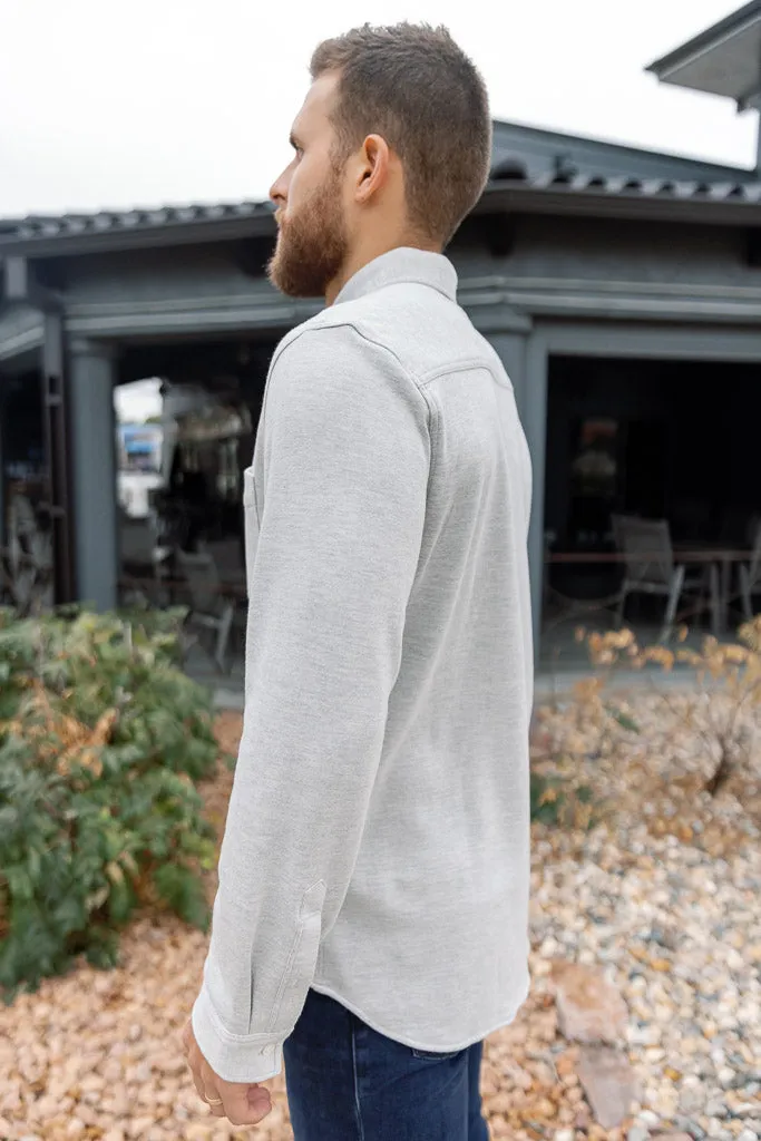 Rails Berkley Shirt, Light Grey