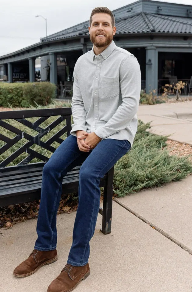 Rails Berkley Shirt, Light Grey