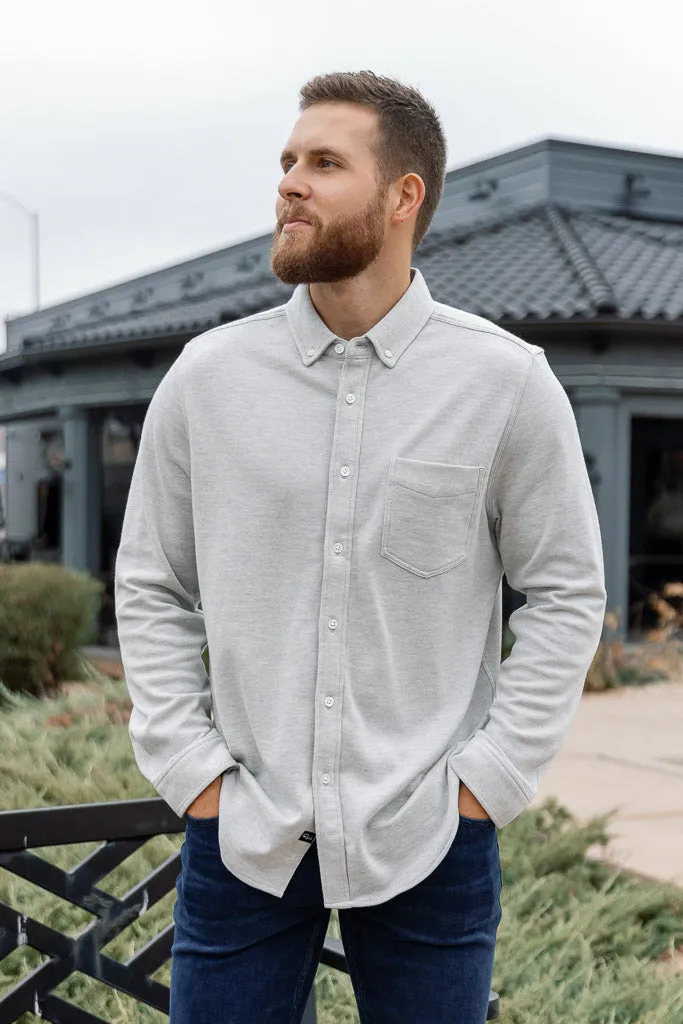 Rails Berkley Shirt, Light Grey
